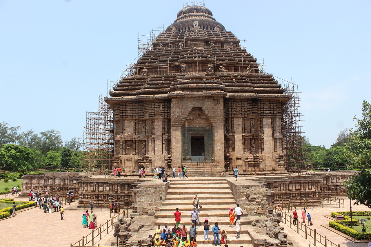 the Konark Sun Temple in Odisha