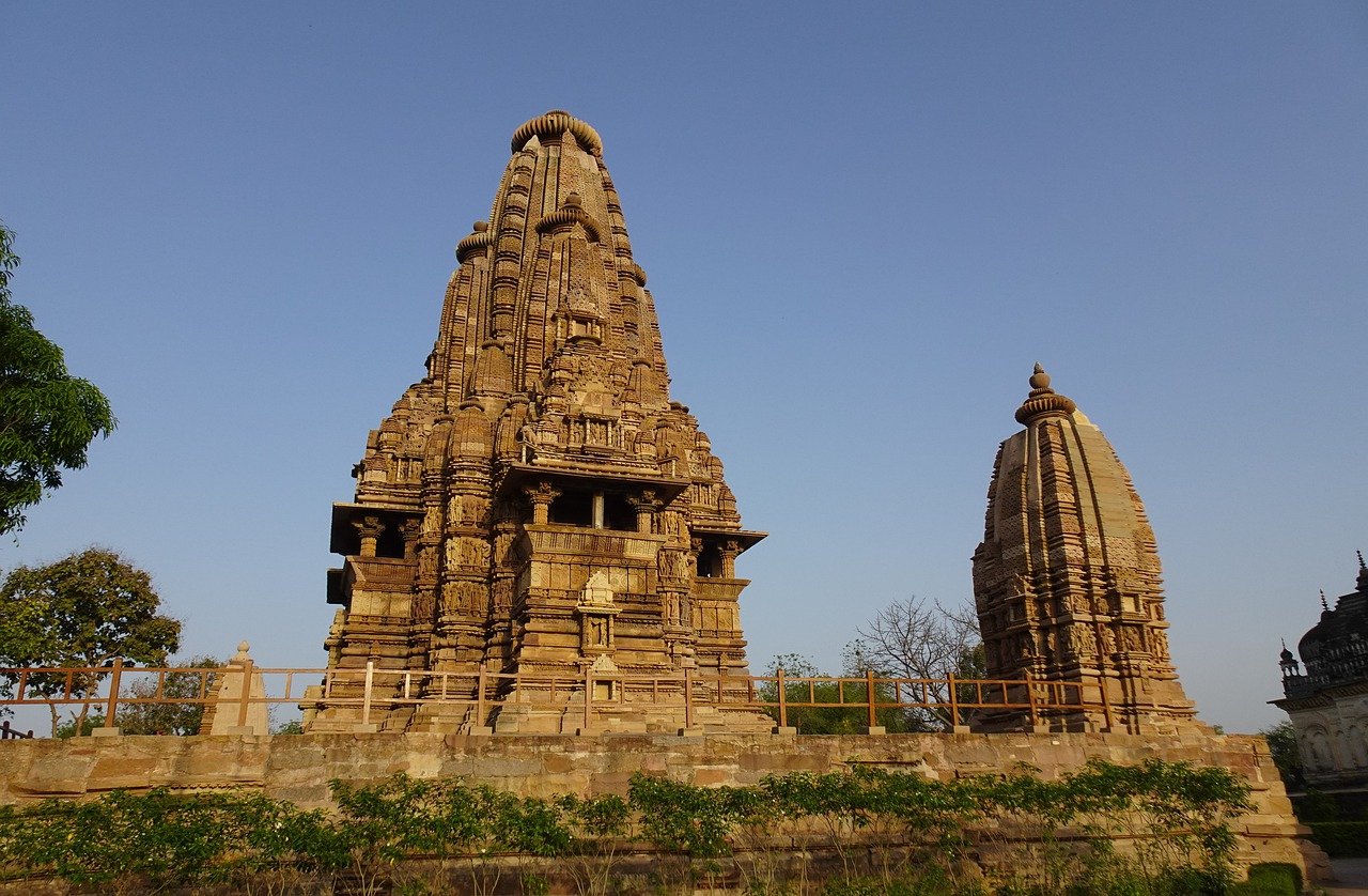 The UNESCO-listed Khajuraho temples